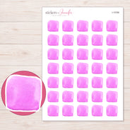 I-15788 planner sticker sheet with enlarged sticker detail