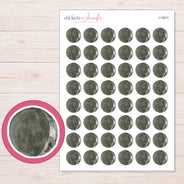 I-15810 planner sticker sheet with enlarged sticker detail