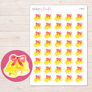 I-15812 planner sticker sheet with enlarged sticker detail