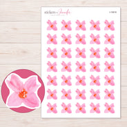 I-15818 planner sticker sheet with enlarged sticker detail