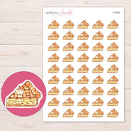 I-15862 planner sticker sheet with enlarged sticker detail