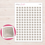 I-15869 planner sticker sheet with enlarged sticker detail