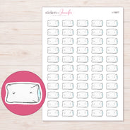 I-15877 planner sticker sheet with enlarged sticker detail