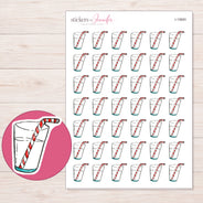 I-15893 planner sticker sheet with enlarged sticker detail