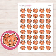 I-15902 planner sticker sheet with enlarged sticker detail