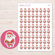 I-15911 planner sticker sheet with enlarged sticker detail