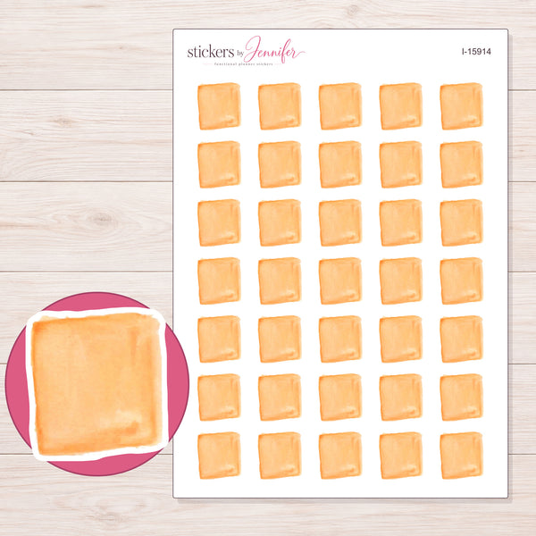 I-15914 planner sticker sheet with enlarged sticker detail