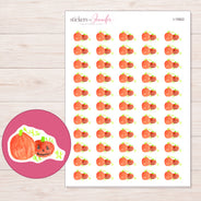 I-15922 planner sticker sheet with enlarged sticker detail