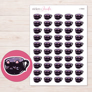 I-15924 planner sticker sheet with enlarged sticker detail