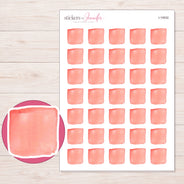I-15932 planner sticker sheet with enlarged sticker detail