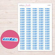 I-15936 planner sticker sheet with enlarged sticker detail
