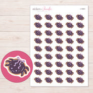 I-15951 planner sticker sheet with enlarged sticker detail