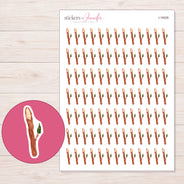 I-16026 planner sticker sheet with enlarged sticker detail