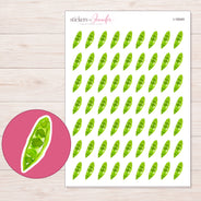 I-16049 planner sticker sheet with enlarged sticker detail