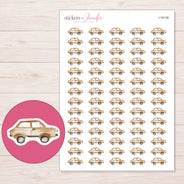 I-16139 planner sticker sheet with enlarged sticker detail