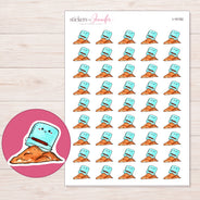 I-16182 planner sticker sheet with enlarged sticker detail