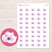 I-16266 planner sticker sheet with enlarged sticker detail