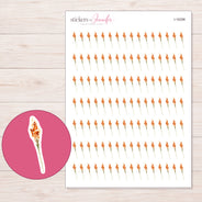 I-16298 planner sticker sheet with enlarged sticker detail