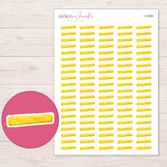 I-16299 planner sticker sheet with enlarged sticker detail
