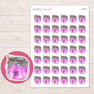 I-16369 planner sticker sheet with enlarged sticker detail