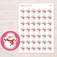I-16373 planner sticker sheet with enlarged sticker detail
