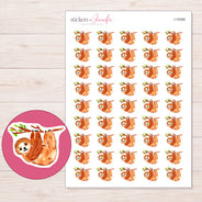 I-16388 planner sticker sheet with enlarged sticker detail