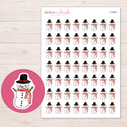 I-16389 planner sticker sheet with enlarged sticker detail