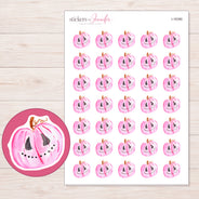 I-16390 planner sticker sheet with enlarged sticker detail