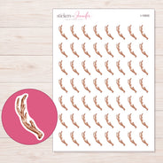 I-16500 planner sticker sheet with enlarged sticker detail