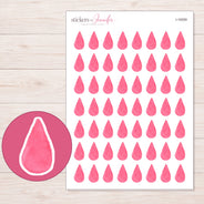 I-16559 planner sticker sheet with enlarged sticker detail