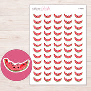 I-16638 planner sticker sheet with enlarged sticker detail