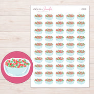 I-16656 planner sticker sheet with enlarged sticker detail