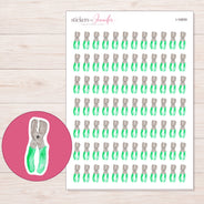 I-16659 planner sticker sheet with enlarged sticker detail