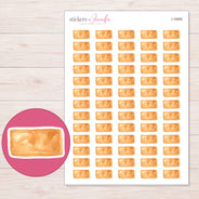 I-16695 planner sticker sheet with enlarged sticker detail