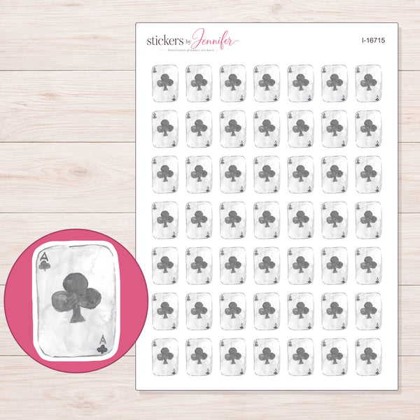 I-16715 planner sticker sheet with enlarged sticker detail