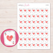 I-16723 planner sticker sheet with enlarged sticker detail