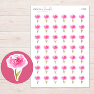 I-16762 planner sticker sheet with enlarged sticker detail