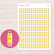 I-16766 planner sticker sheet with enlarged sticker detail