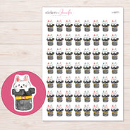 I-16771 planner sticker sheet with enlarged sticker detail