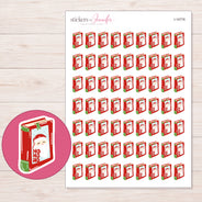 I-16776 planner sticker sheet with enlarged sticker detail
