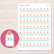 I-16830 planner sticker sheet with enlarged sticker detail