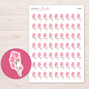 I-16834 planner sticker sheet with enlarged sticker detail
