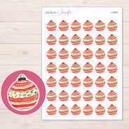I-16837 planner sticker sheet with enlarged sticker detail