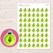 I-16845 planner sticker sheet with enlarged sticker detail