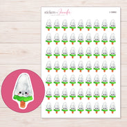 I-16862 planner sticker sheet with enlarged sticker detail