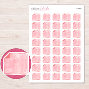 I-16867 planner sticker sheet with enlarged sticker detail