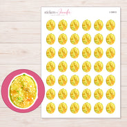 I-16913 planner sticker sheet with enlarged sticker detail
