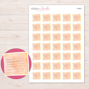 I-16923 planner sticker sheet with enlarged sticker detail