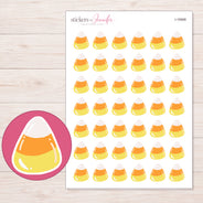 I-16968 planner sticker sheet with enlarged sticker detail