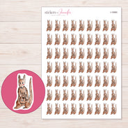 I-16980 planner sticker sheet with enlarged sticker detail